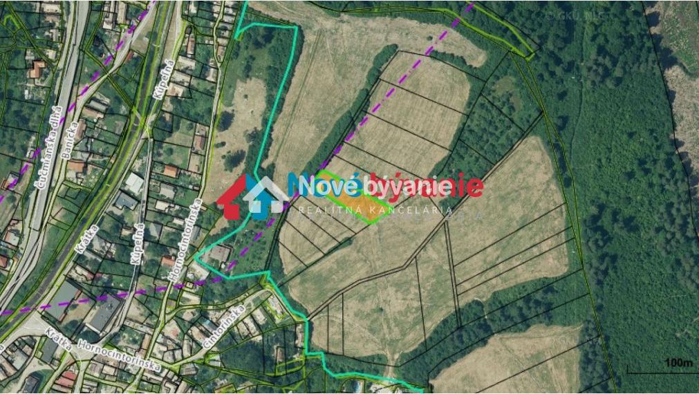 N001-14-SAKI  POZEMOK V KRÁSNOM PROSTREDÍ V ROŽŇAVE - NA PREDAJ