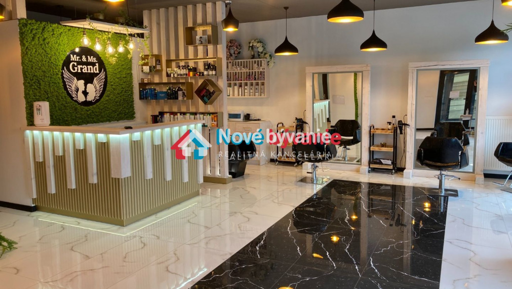N012-18-SHRA3 Luxusný kadernícky salón a Barber Shop v centre Liptovského Mikuláša