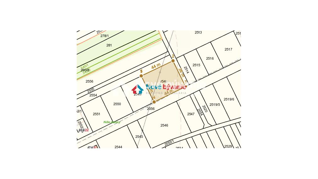 Stavebný pozemok v Spišskom Hrhove