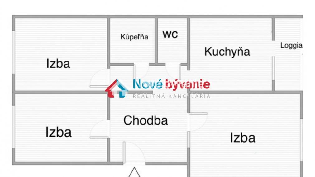 Exkluzívne na predaj 3 izbový byt - Banská Bystrica/Sásová N272-113-ZULI3E