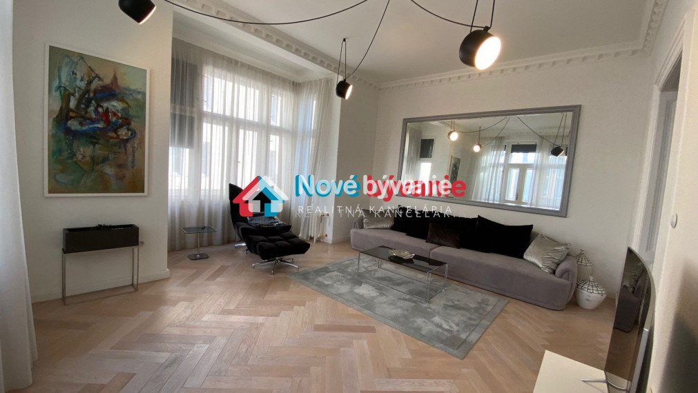 PRENÁJOM -127 m2 ŠTÝLOVÝ HISTORICKÝ BYT-  VYSOKÉ STROPY (N172-213-OTKAa)