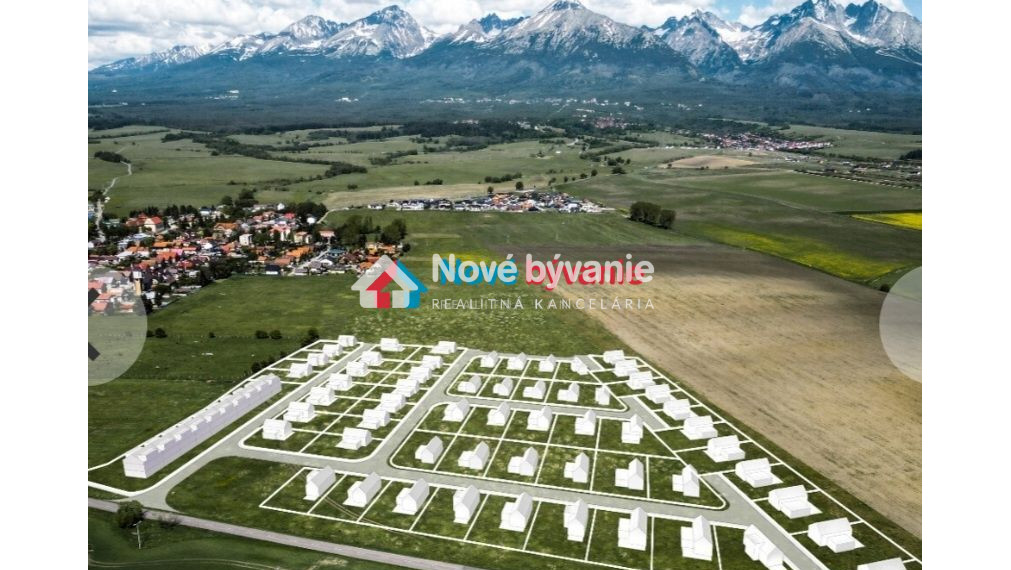 Stavebné  pozemky- nová IBV ,Veľký Slavkov