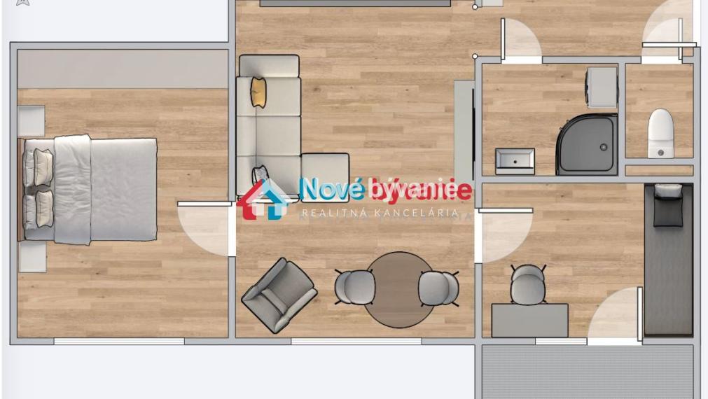 Predaj - 2 izbový byt - Bratislava II. /N065-112-EMJU