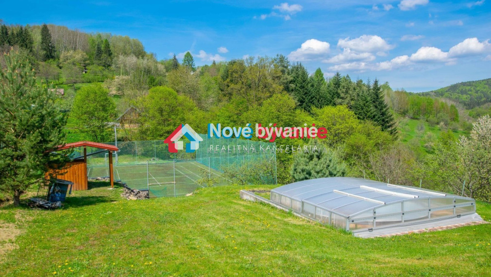 Predaj - DOM na horách s krytým bazénom, krásny veľký pozemok (N264-13-OTKAE)