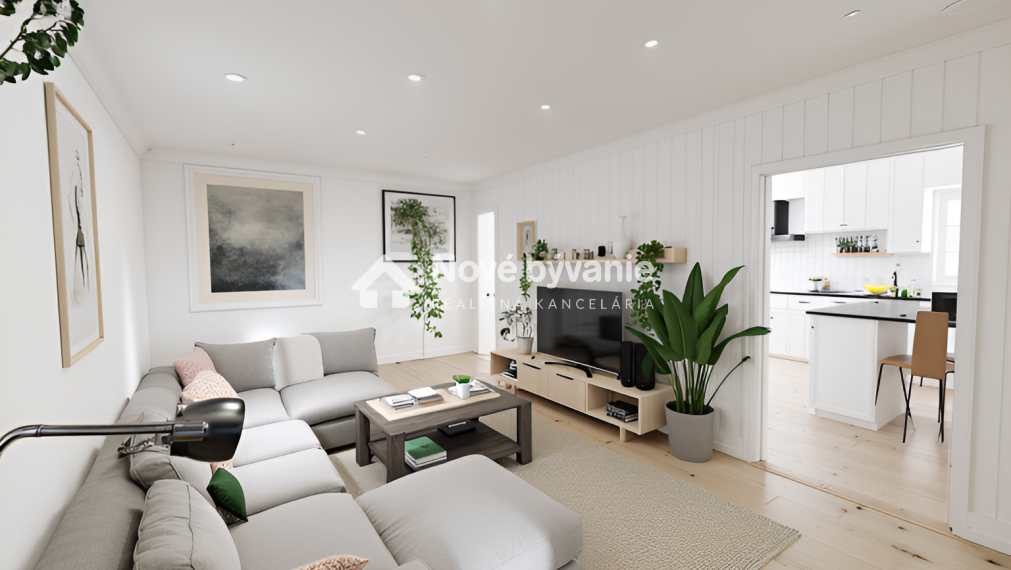 Na predaj svetlý, priestranný 2-izbový byt na Sekčove