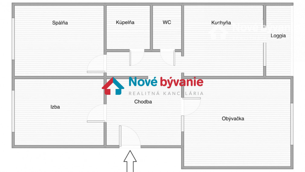 Na predaj 3 izbový byt - Banská Bystrica - Sásová