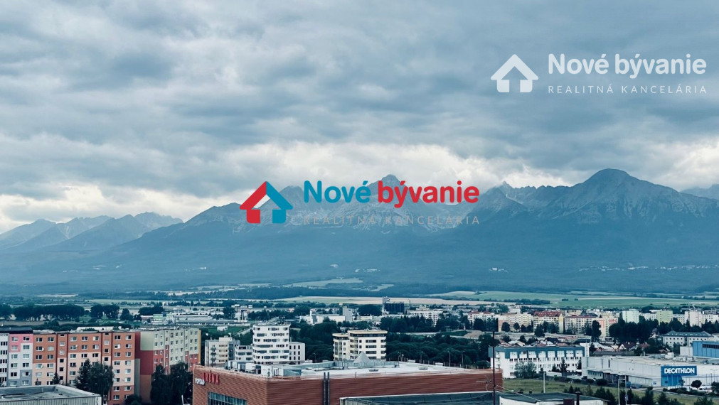 3-izbový byt s krásnym výhľadom na Vysoké Tatry