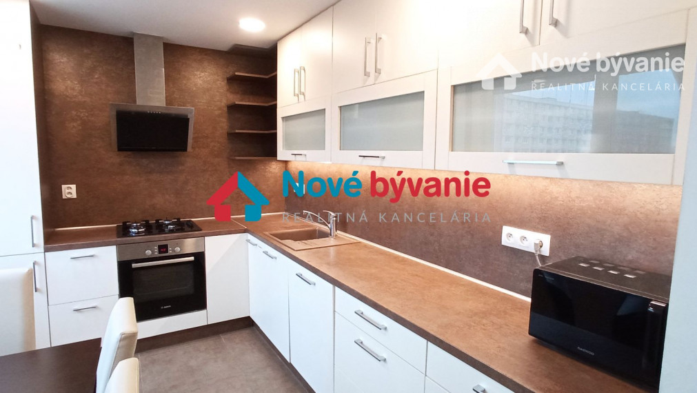 Nové bývanie - Na predaj priestranný, klimatizovaný, 3-izbový byt v BA
