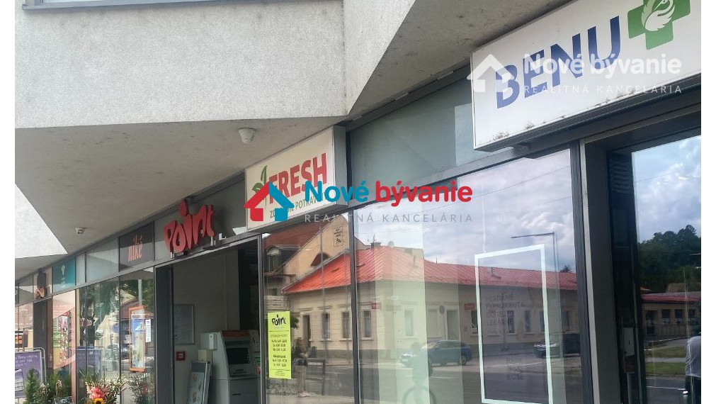 Na prenájom komerčné a prevádzkové priestory v Brezne-Point  N014-25-MAMA