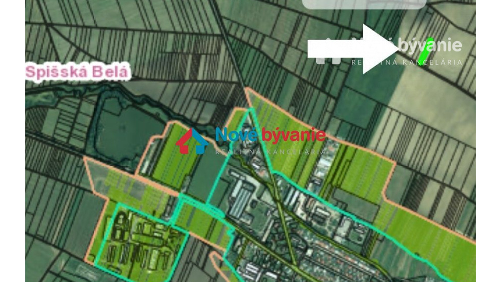 Na predaj pozemok Spišská Belá