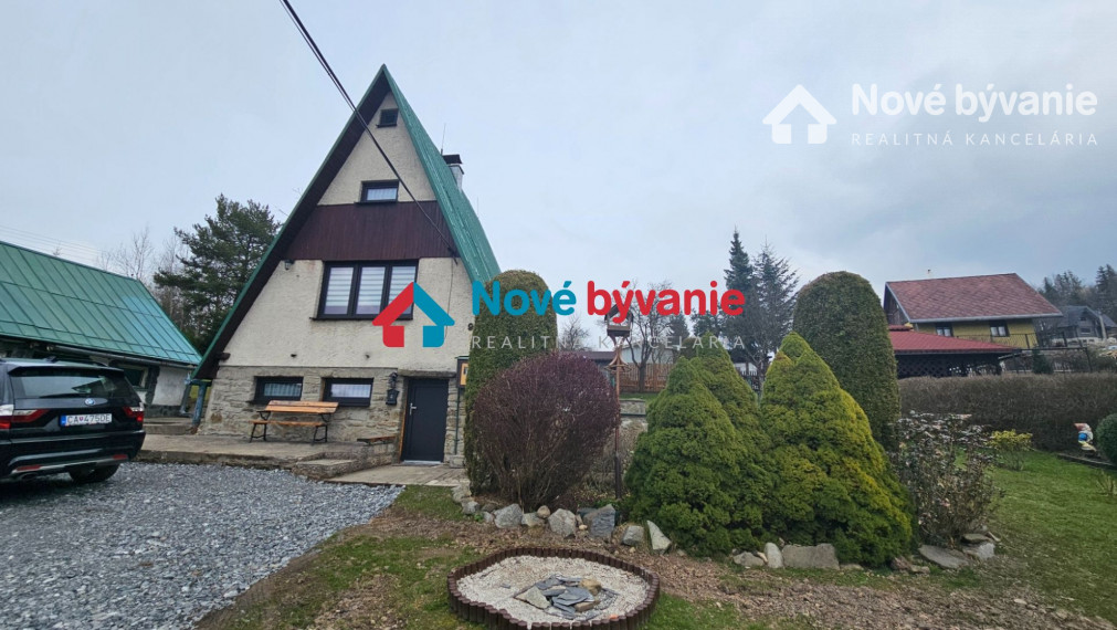 Predaj, rodinný dom - chata,90m2,pozemok 1718m2, obec Čierne pri Čadci(N011-12-TOJAa)
