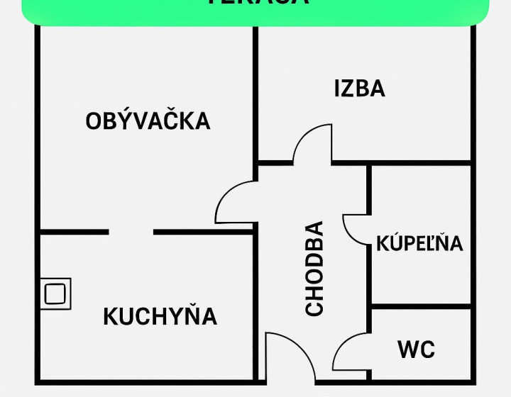 2-IZBOVÝ BYT KARLOVA VES