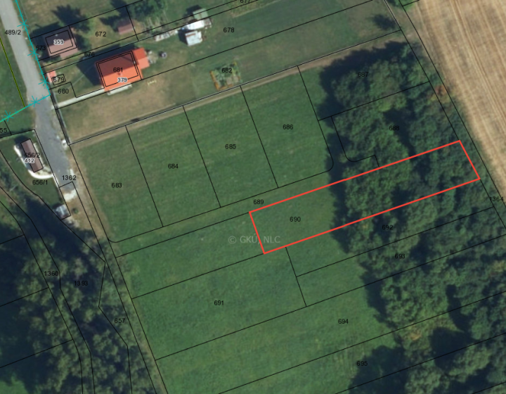 B) Stavebný pozemok pri Liptovskej Mare ID: N032-14-STKE