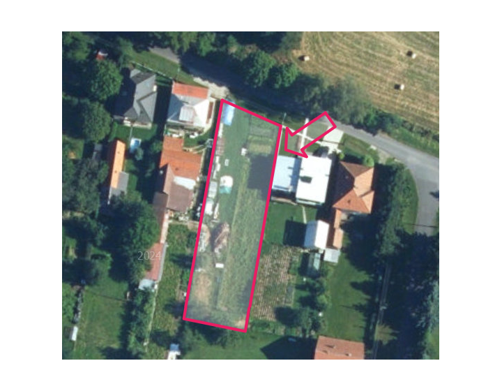 POZEMOK 1046 m²na predaj - Závažná Poruba
