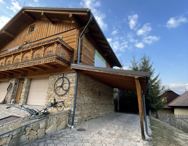 Na prenájom: Drevený zrub v Lúčivnej